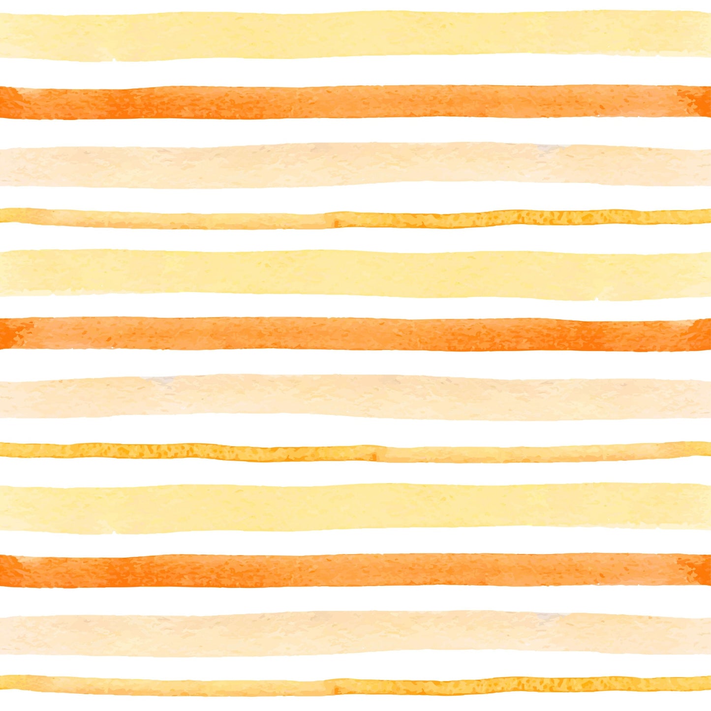 cushion back orange and yellow stripes on white base fabric