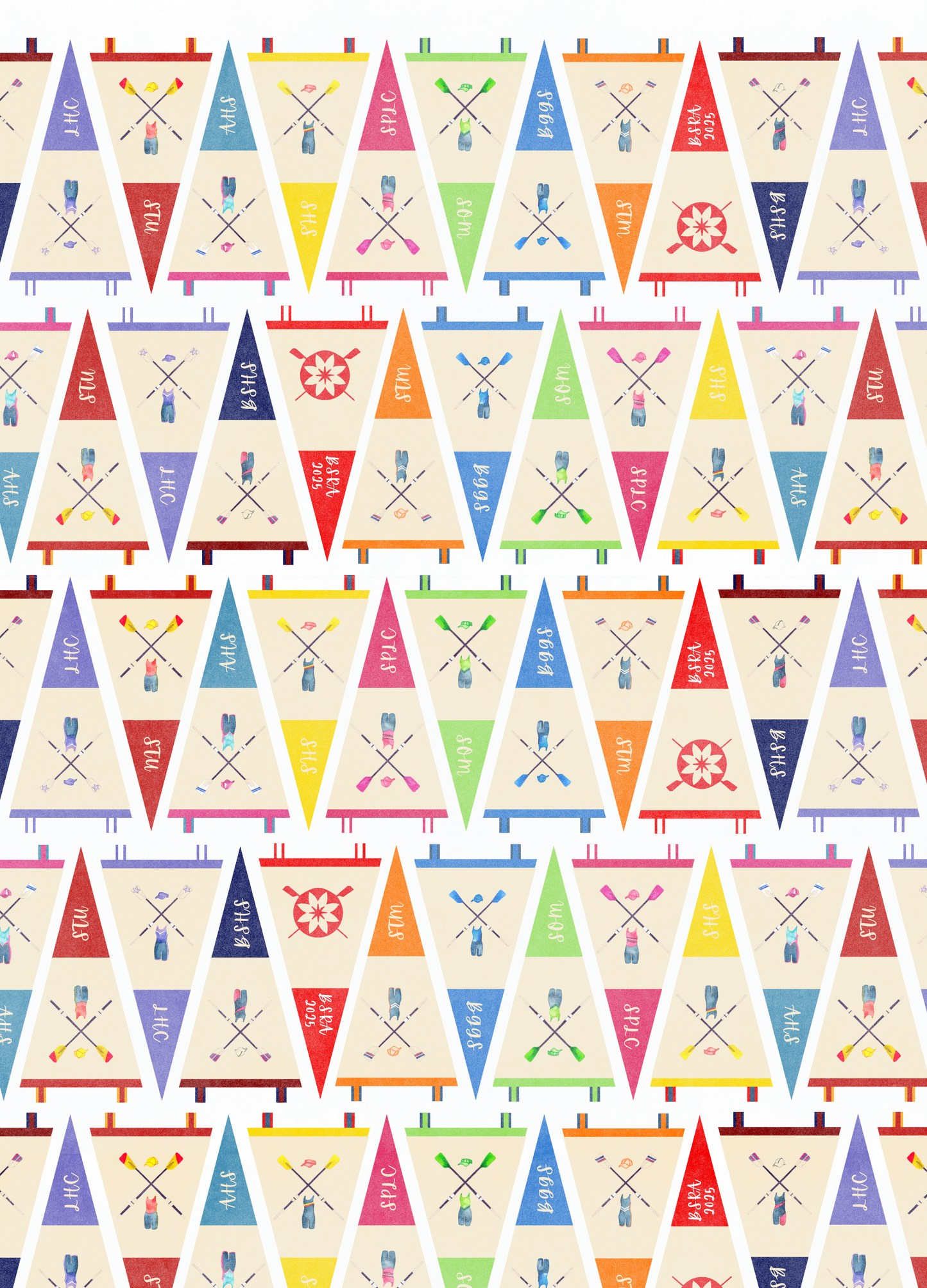 Stuartholme Rowing Tea towels